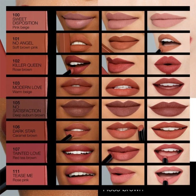 NARS Powermatte Lipstick - matiniai lūpų dažai, 1,5 g- 101 No Angel