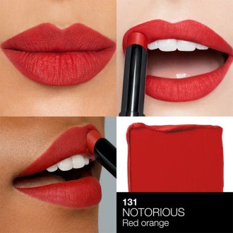 NARS Powermatte Lipstick - matiniai lūpų dažai, 1,5 g - 131 Notorious 2