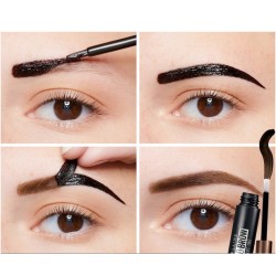 Maybelline Semi-permanent eyebrow color - pusiau ilgalaikiai antakių dažai, 4 g - Dark Brown