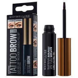Maybelline Semi-permanent eyebrow color - pusiau ilgalaikiai antakių dažai, 4 g - Dark Brown
