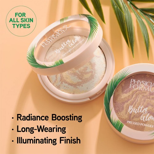 Physicians Formula Murumuru Butter Glow Pressed Powder - kompaktinė pudra, 7,5 g - Translucent Glow
