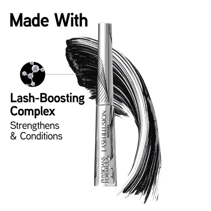 Physicians Formula Eye Booster Lash Illusion Mascara - blakstienų tušas, 8,5 ml - Ultra Black