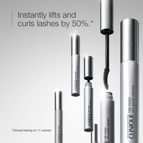 Clinique High Impact Zero Gravity Mascara - blakstienų tušas, 8 ml - 01 Black