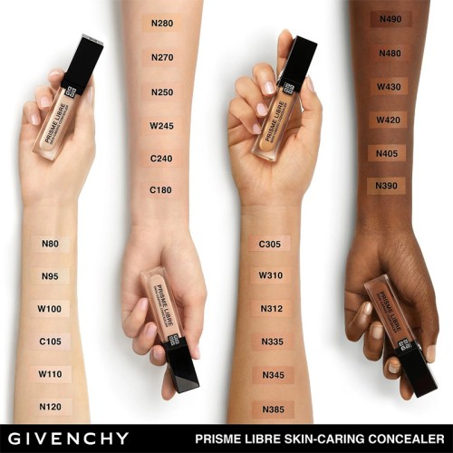 Givenchy Prisme Libre Skin-Caring Concealer - maskuoklis, 11 ml - N280