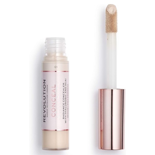 Makeup Revolution Conceal & Hydrate Radiance Concealer - maskuoklis, 13 g - C1