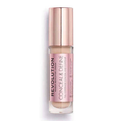 Makeup Revolution Conceal & Define Concealer - maskuoklis, 4 gl - C4