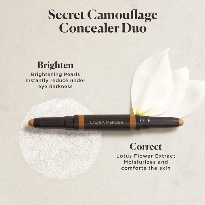 Laura Mercier Secret Camouflage Brighten and Correct Duo - dvigubas maskuoklis, 2 g - 1W