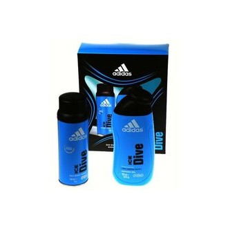 Adidas Ice Dive Gift Set Deospray 150 ml and shower gel Ice Dive 250 ml 150ml