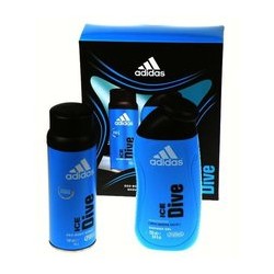 Adidas Ice Dive Gift Set Deospray 150 ml and shower gel Ice Dive 250 ml 150ml