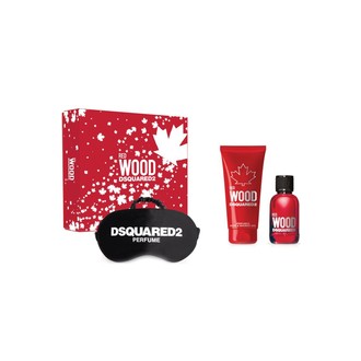 Dsquared2 Red Wood Gift set EDT 50 ml, shower gel 100 ml and sleeping mask 50ml