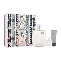 Hermes H24 Gift set EDT 100 ml, miniature EDT 5 ml and moisturizing face cream 20 ml 100ml