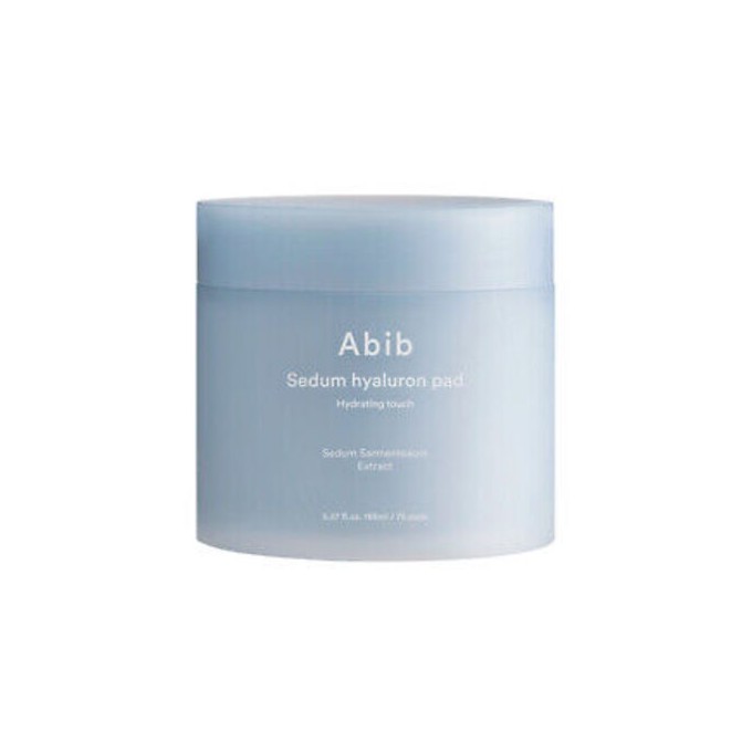 Abib Sedum Hyaluron Pad Hydrating Touch - drėkinamosios odos pagalvėlės, 165 ml