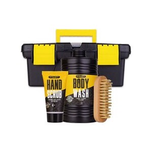 Accentra Bath Body Toolkit Bath Gift Set Small Toolbox - kūno priežiūros rinkinys vyrams