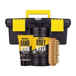 Accentra Bath Body Toolkit Bath Gift Set Small Toolbox - kūno priežiūros rinkinys vyrams