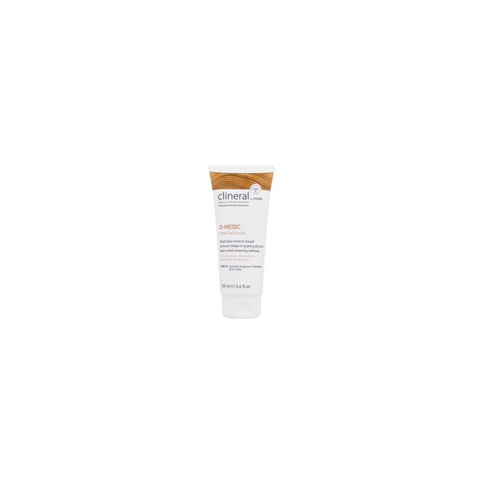 Ahava Clineral D-Medic Foot Gel-Scrub - gelinis pilingas diabetinei pėdai, 100 ml