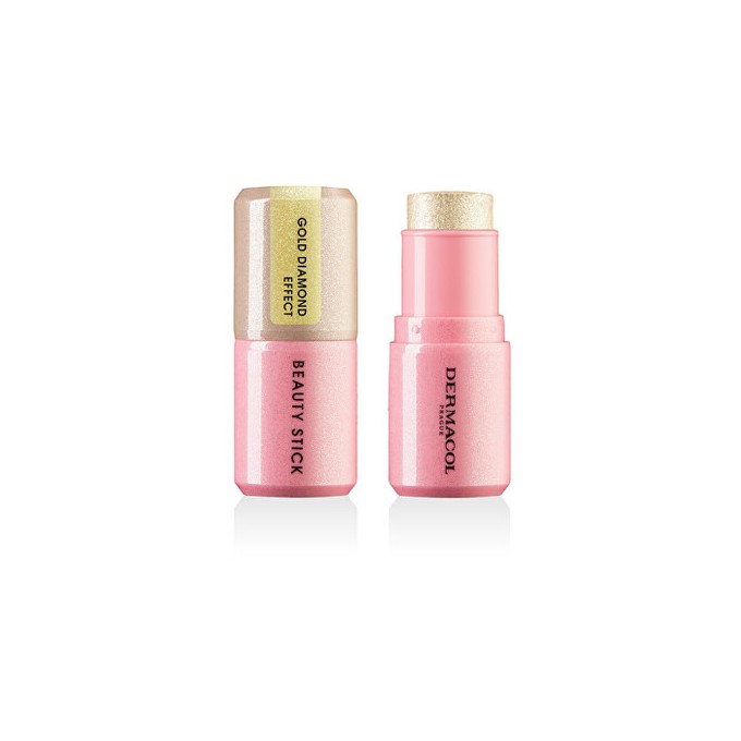 Dermacol Beauty Stick - pieštukiniai skaistalai, 7 g - 2 GOLD DIAMOND EFFECT