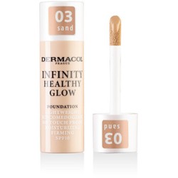 Dermacol Infinity Healthy Glow Foundation - makiažo pagrindas, 20 g - 01 FAIR