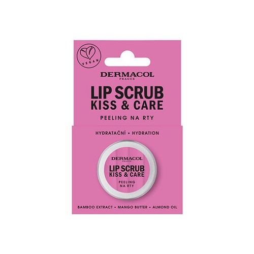 Dermacol Kiss & Care Lip Scrub - lūpų šveitiklis, 12 ml