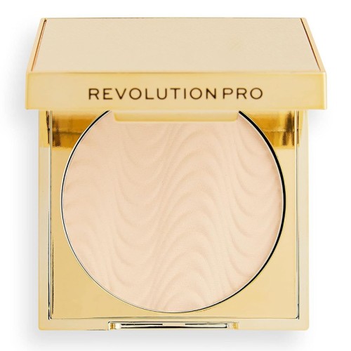Makeup Revolution CC Perfecting Pressed Powder - kompaktinė pudra, 5 g - Beige