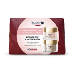 Eucerin Hyaluron-Filler + Elasticity Rosé Face Care Set - veido kremų rinkinys