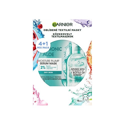 GARNIER Party Mix Mask Set - veido kaukių rinkinys