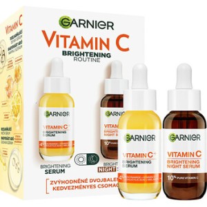 GARNIER Vitamin C Brightening Routine Set - odos priežiūros rinkinys