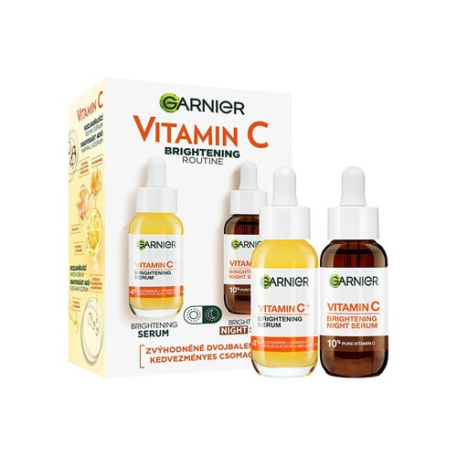 GARNIER Vitamin C Brightening Routine Set - odos priežiūros rinkinys