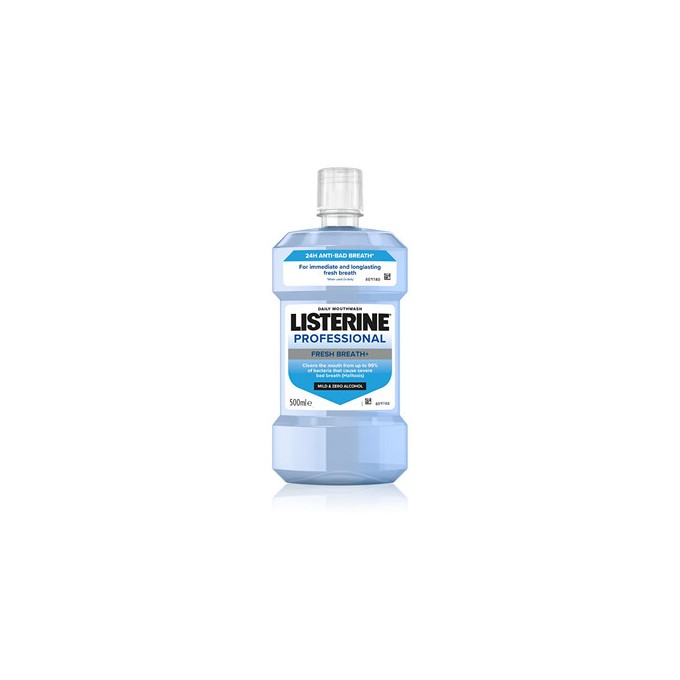 Listerine Professional Fresh Breath+ Mouthwash - burnos skalavimo skystis, 500 ml