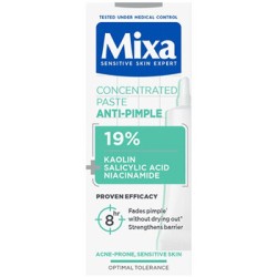 Mixa Anti-Pimple Concentrated Paste - pasta nuo spuogų, 15 ml