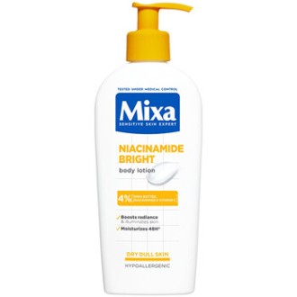 Mixa Niacinamide Bright Body Lotion - kūno losjonas sausai odai, 250 ml