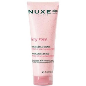 Nuxe Very Rose Radiance Face Scrub - veido šveitiklis, 75 ml