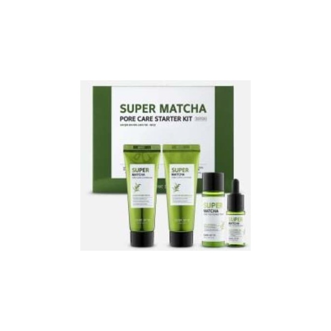 Some By Mi Super Matcha Pore Care Starter Kit - odos priežiūros rinkinys