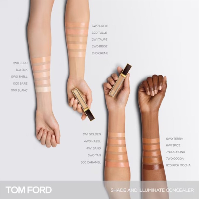 Tom Ford Shade and Illuminate Concealer - maskuoklis, 5,4 ml - 2W1 Taupe