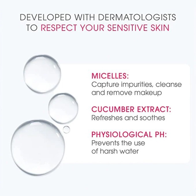 Bioderma AR Sensibio H2O - micelinis vanduo jautriai odai, 250 ml