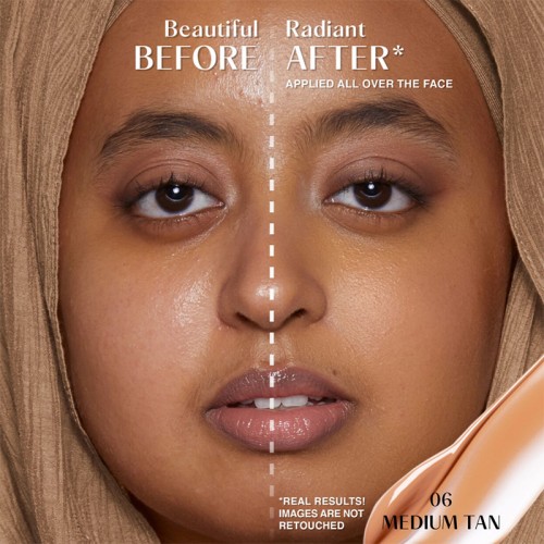 Huda Beauty GloWish Sheer Concealer - maskuoklis, 10,5 ml - 06 Medium Tan