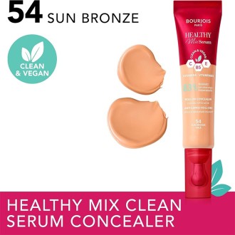 Bourjois Healthy Mix Serum Clean & Vegan Roll-on Concealer - rutulinis maskuoklis, 13 ml - 54 Sun 2