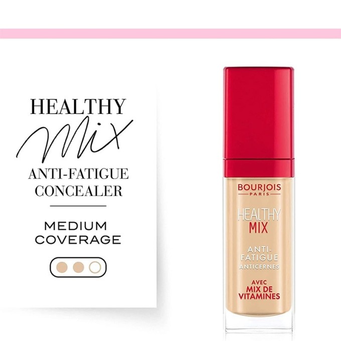 Bourjois Healthy Mix Anti-Fatigue Concealer - maskuoklis, 7 ml - 53 Dark