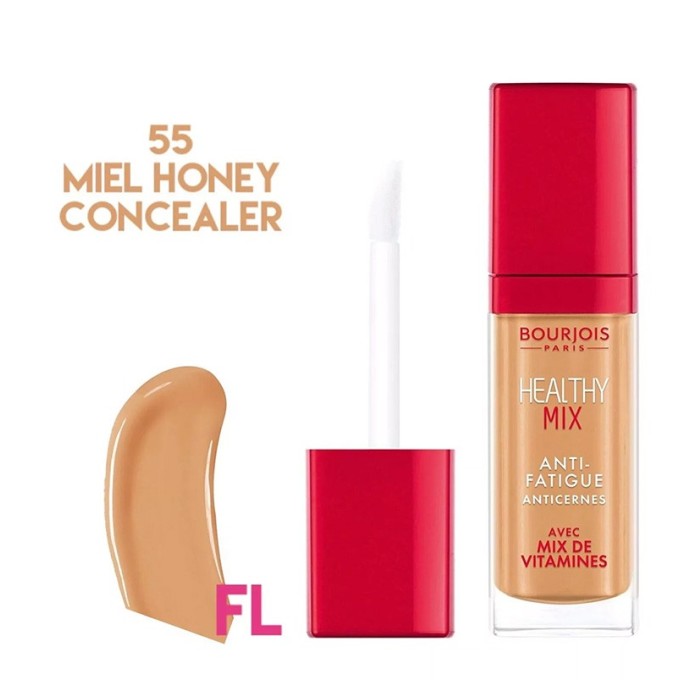 Bourjois Healthy Mix Anti-Fatigue Concealer - maskuoklis, 7 ml - 55 Honey