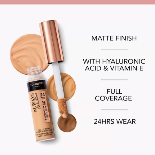 Bourjois Always Fabulous Full Coverage Sculptor Concealer - maskuoklis, 6 ml - 300