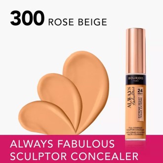 Bourjois Always Fabulous Full Coverage Sculptor Concealer - maskuoklis, 6 ml - 300 2