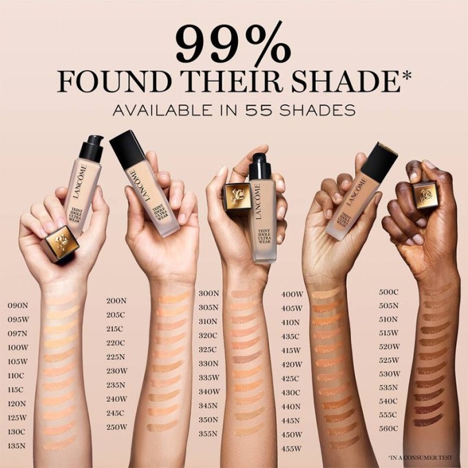 Lancome Teint Idole Ultra Wear Foundation SPF 35 - makiažo pagrindas, 30 ml - 135 N