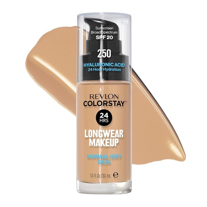 Revlon Professional Colorstay 24h Make-up SPF 20 Normal/Dry Skin - makiažo pagrindas, 30 ml - 250