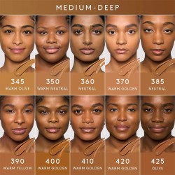 Fenty Beauty Pro Filt´r Soft Matte Foundation Mini - matinis makiažo pagrindas, 12 ml - 345