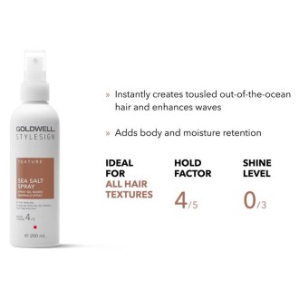 Goldwell Stylesign Texture Sea Salt Spray - jūros druskos purškiklis plaukams, 200 ml 2