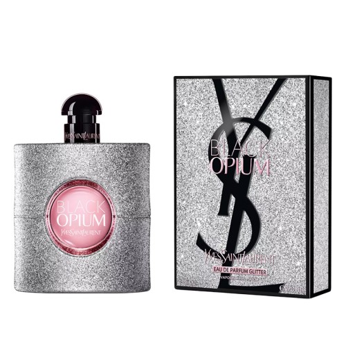 Yves Saint Laurent Black Opium Glitter EDP kvepalai moterims, 90 ml