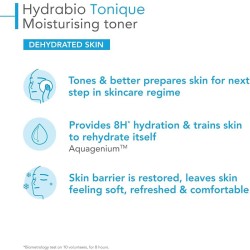 Bioderma Hydrabio Moisturizing Toning Lotion Tonique - drėkinamasis tonikas jautriai odai, 250 ml