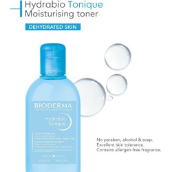 Bioderma Hydrabio Moisturizing Toning Lotion Tonique - drėkinamasis tonikas jautriai odai, 250 ml