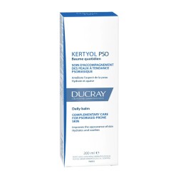 Ducray Kertyol PSO Treatment Shampoo - šampūnas į psoriazę linkusiai odai, 200 ml