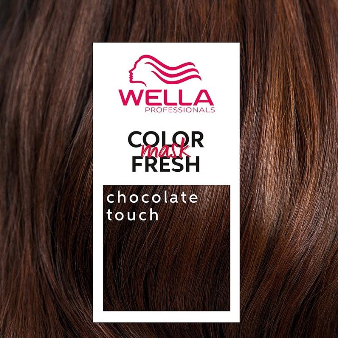 Wella Professional Color Fresh Color Depositing Mask - dažanti plaukų kaukė, 150 ml - Chocolate