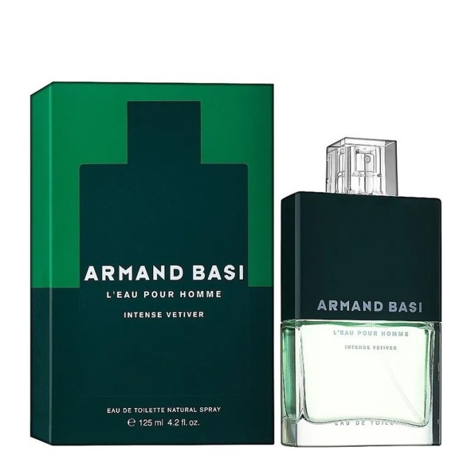 Armand Basi L´Eau Pour Homme Intense Vetiver EDT kvepalai vyrams, 125 ml